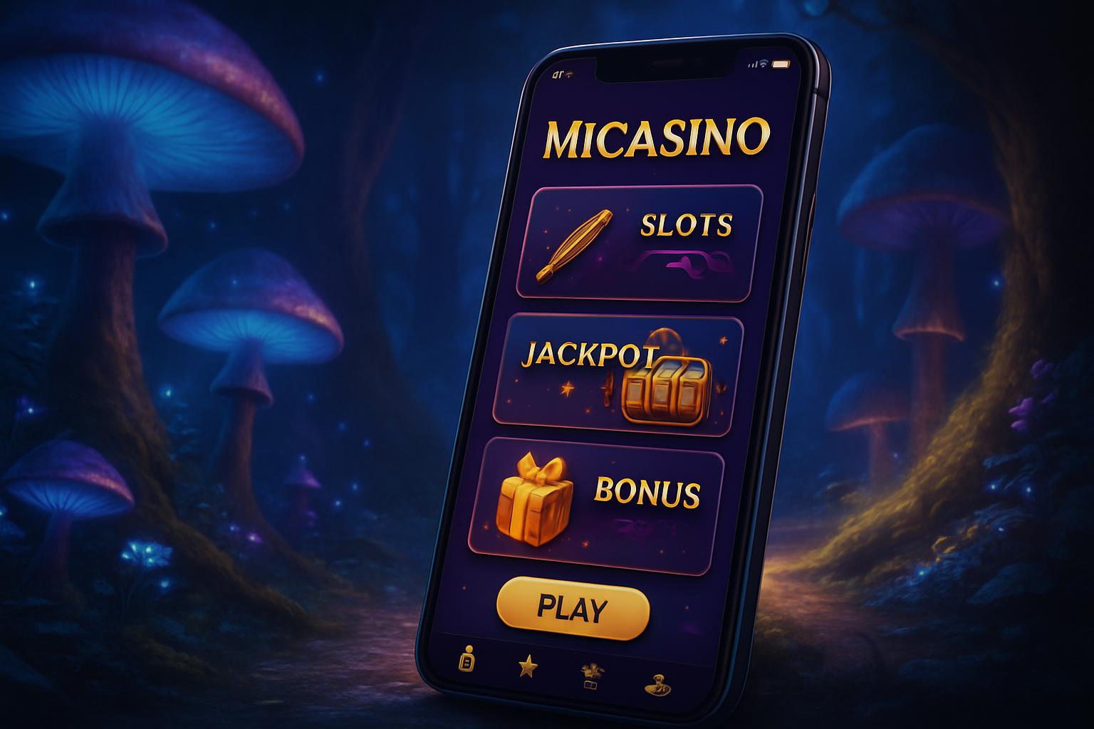 Pantalla principal de Mi Casino
