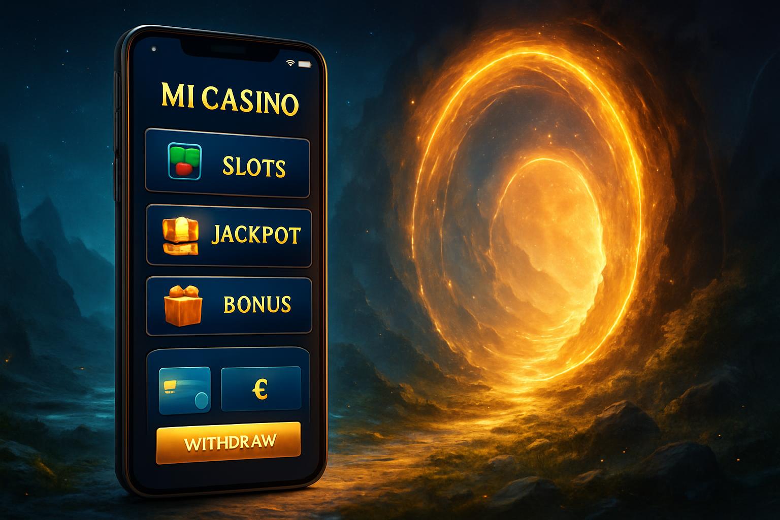 Proceso de retiro en Mi Casino